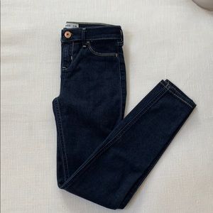 ❗️JUST LIKE NEW❗️Abercrombie kids jean leggings